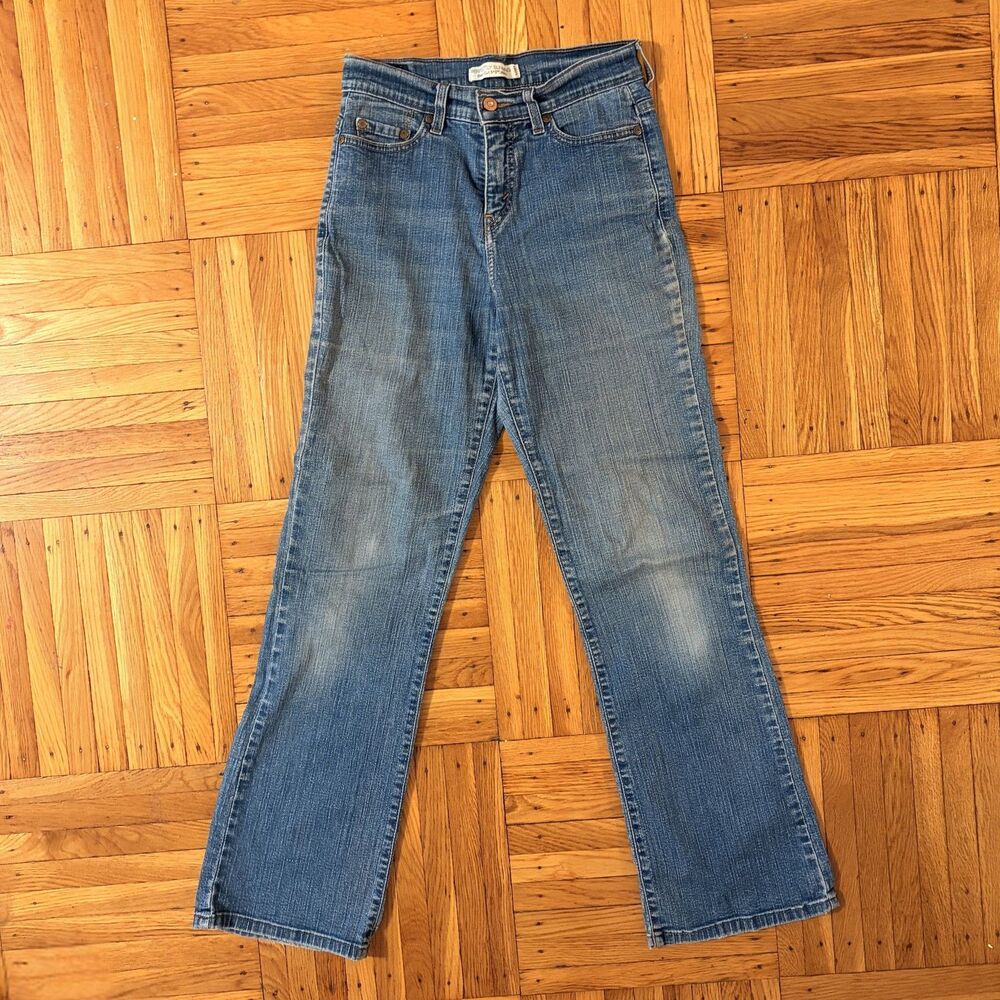 Levi's 512 Boot Cut Perfectly Slimming High Waisted Jeans | Womens Medium